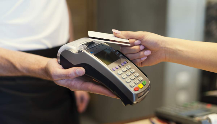 Pago sin contacto con tarjeta