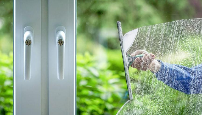 Limpiando una ventana